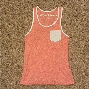 Heather Red and Gray Mossimo Tank Top.